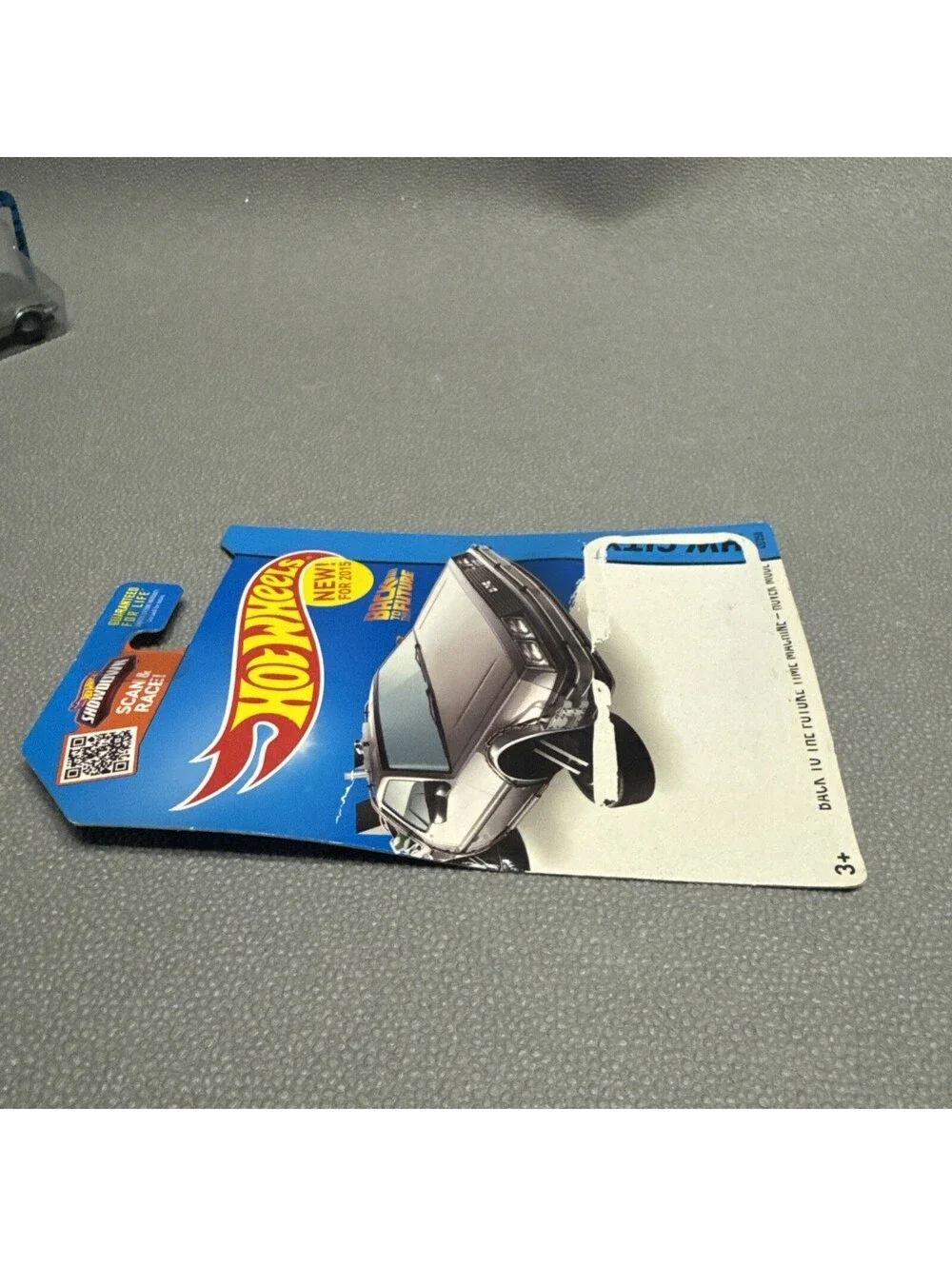 2015 Hot Wheels 45/250 HW City Back To The Future Time Machine Hover Mode Damage